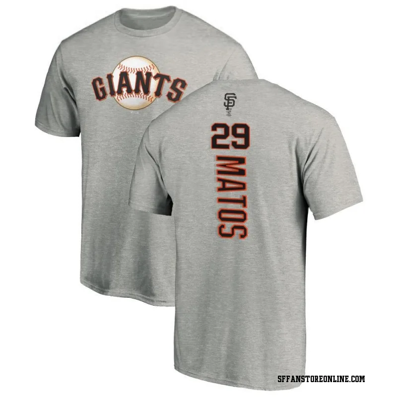 Ash Men's Luis Matos San Francisco Giants Backer T-Shirt