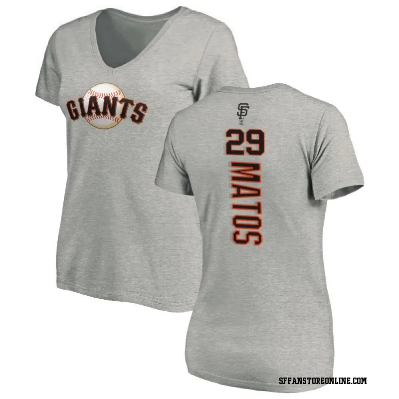 Ash Women's Luis Matos San Francisco Giants Backer Slim Fit T-Shirt