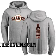 Youth Gary Carter San Francisco Giants Ash Backer Pullover Hoodie